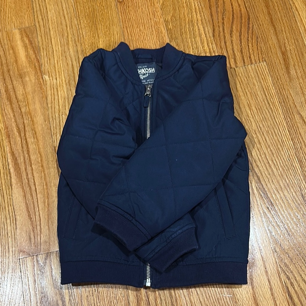 OshKosh B'gosh Navy Quilted Jacket